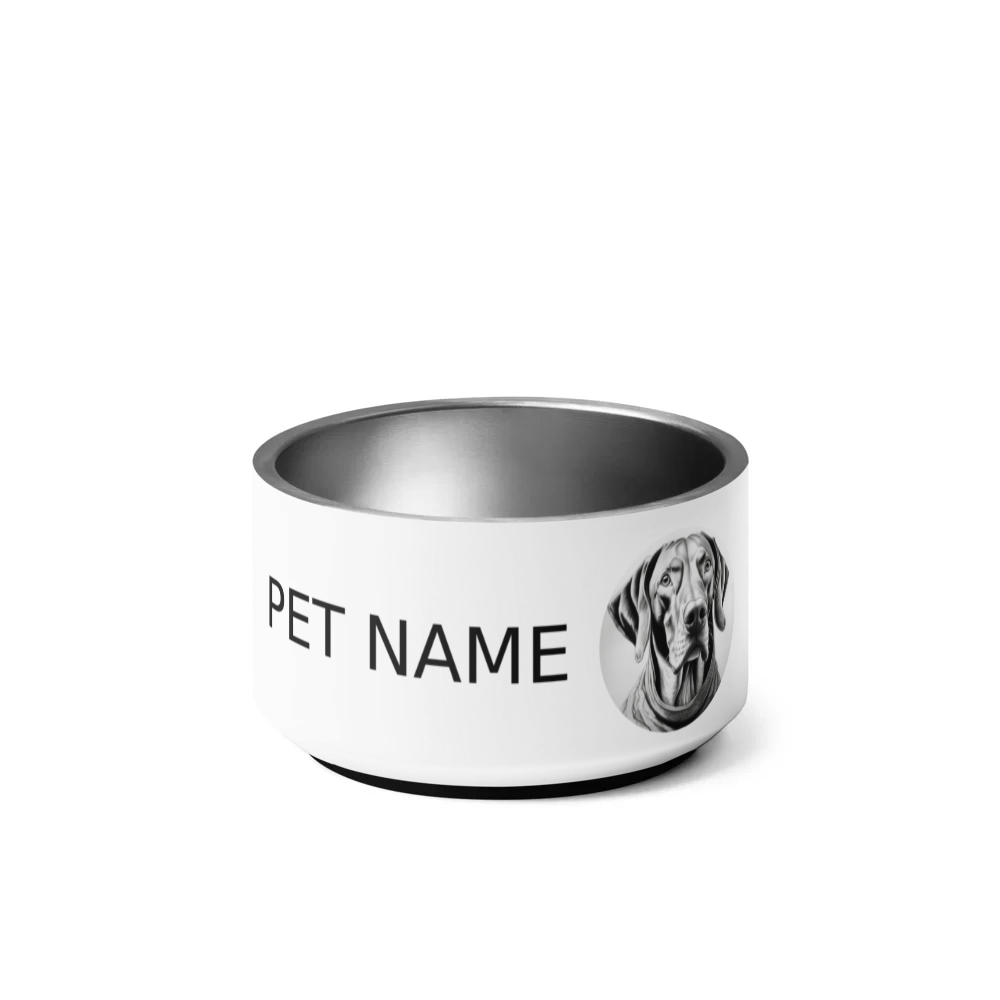PugMug Custom Vizsla Pet Bowl