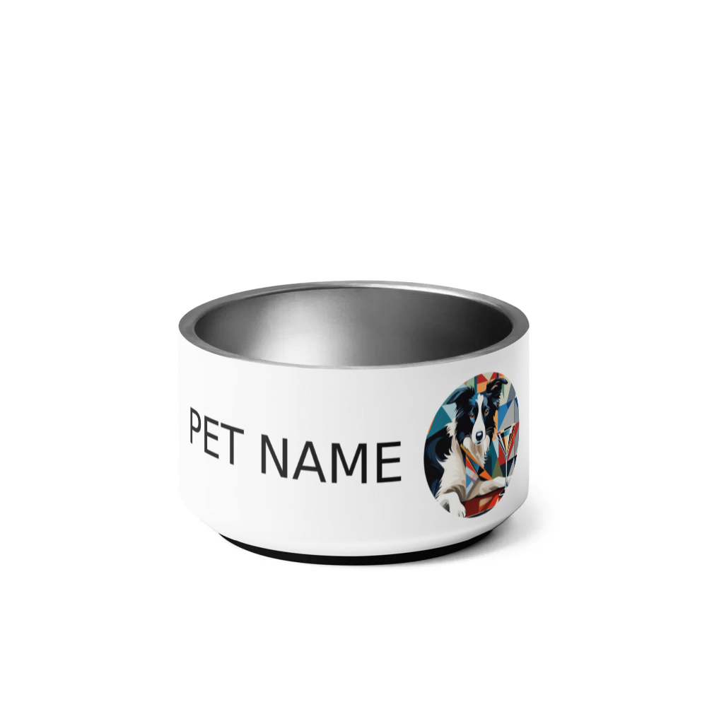 PugMug Custom Border Collie Pet Bowl
