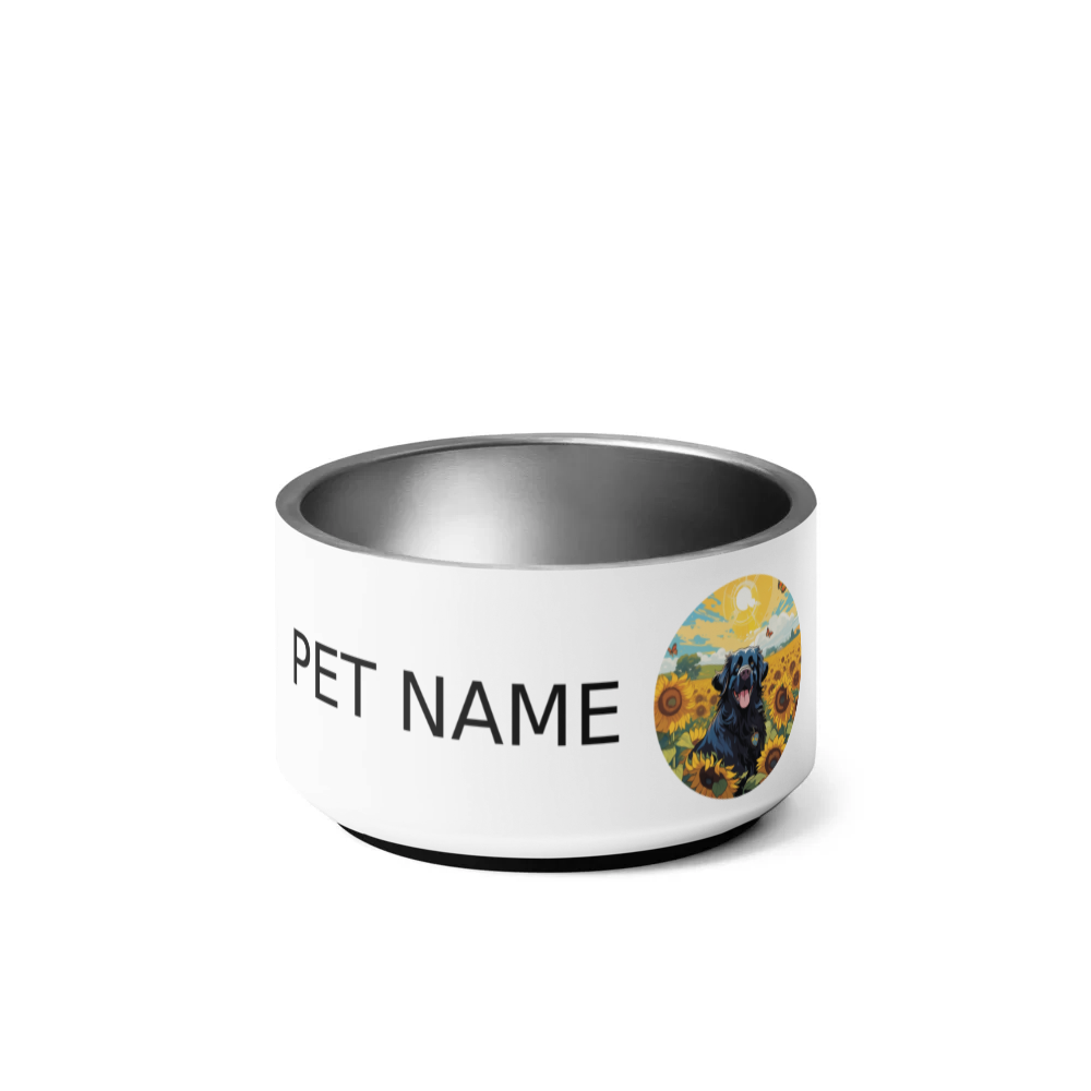 PugMug Custom Newfoundland Pet Bowl