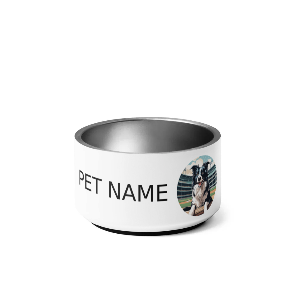PugMug Custom Border Collie Pet Bowl