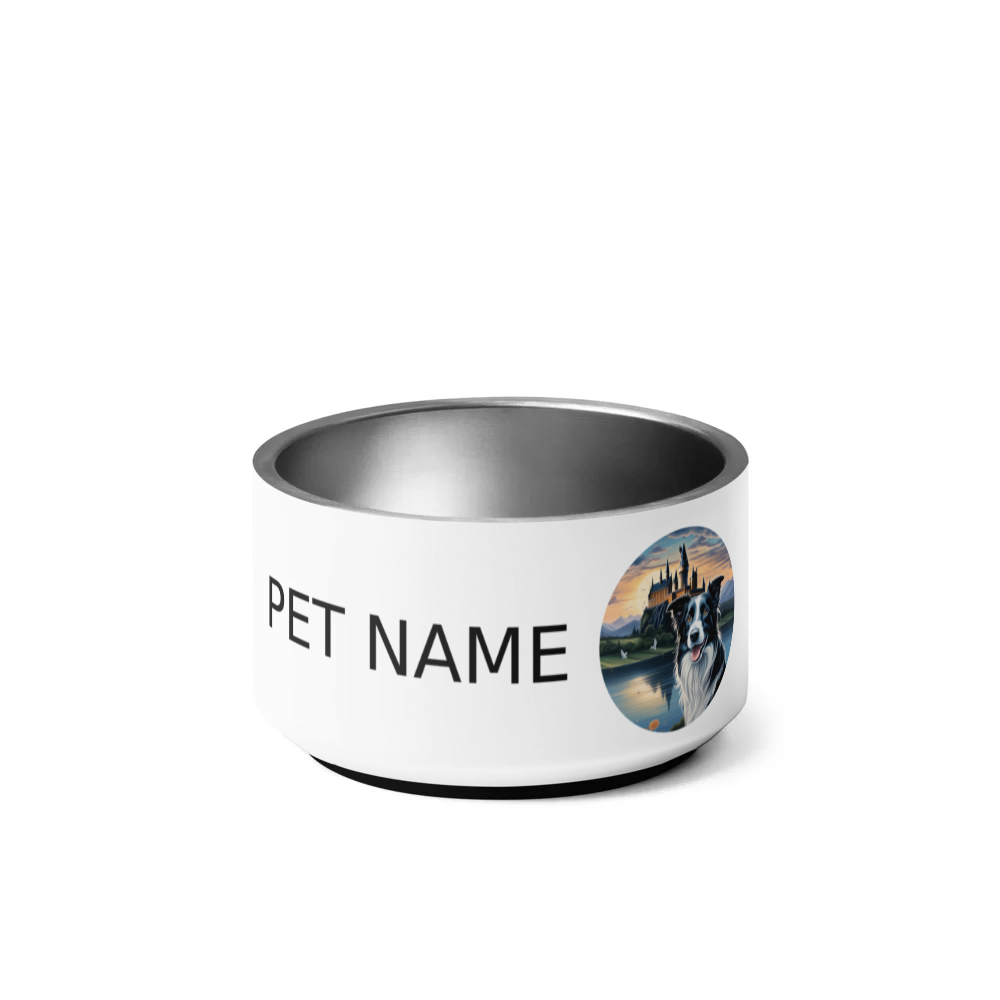 PugMug Custom Border Collie Pet Bowl