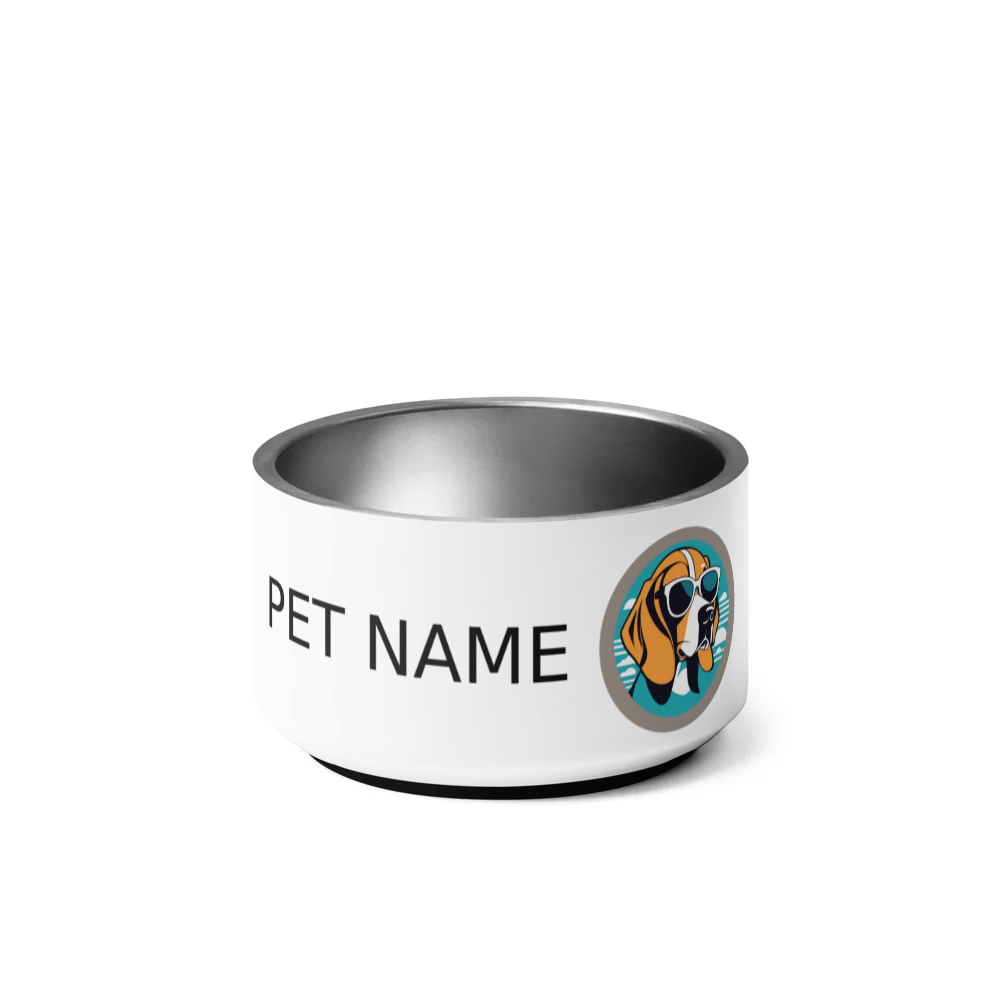 PugMug Custom Beagle Pet Bowl