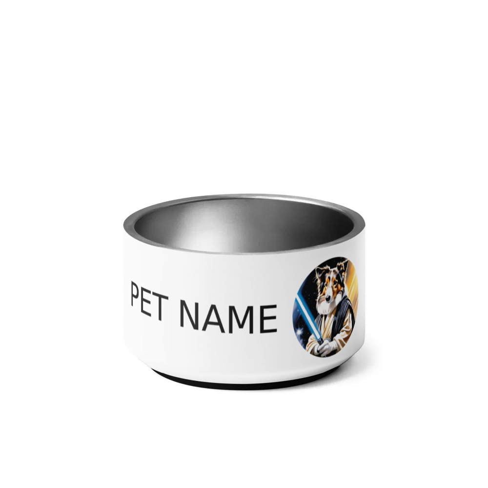 PugMug Custom Collie Pet Bowl