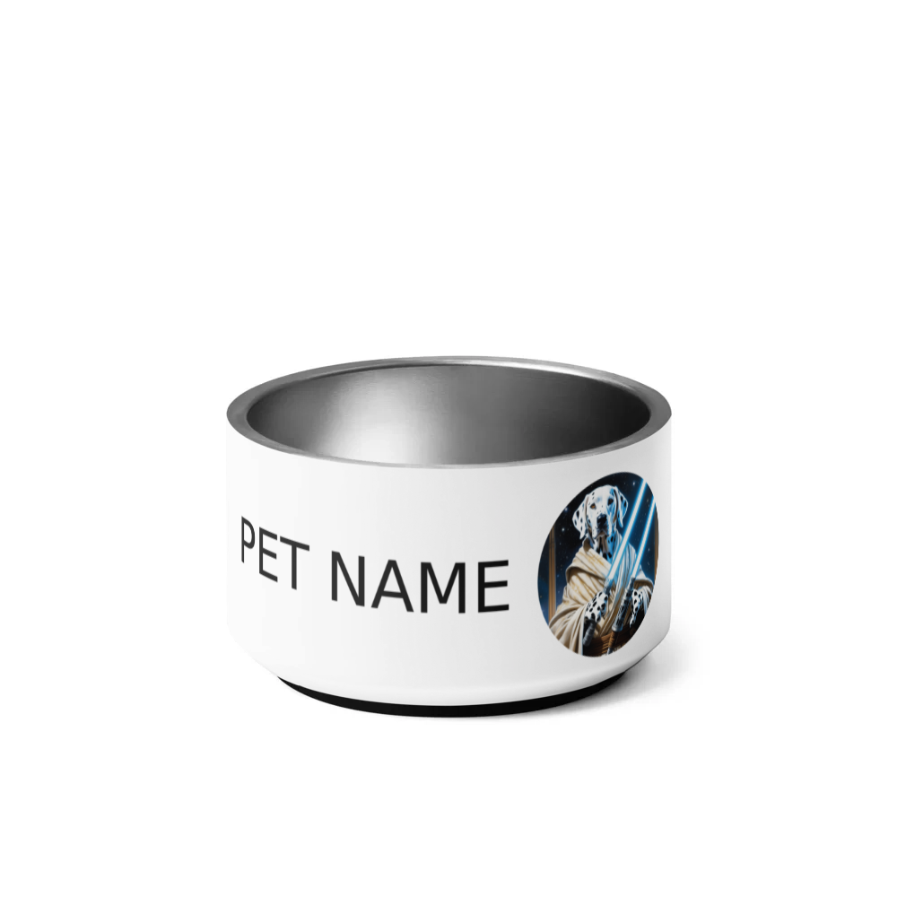 PugMug Custom Dalmatian Pet Bowl