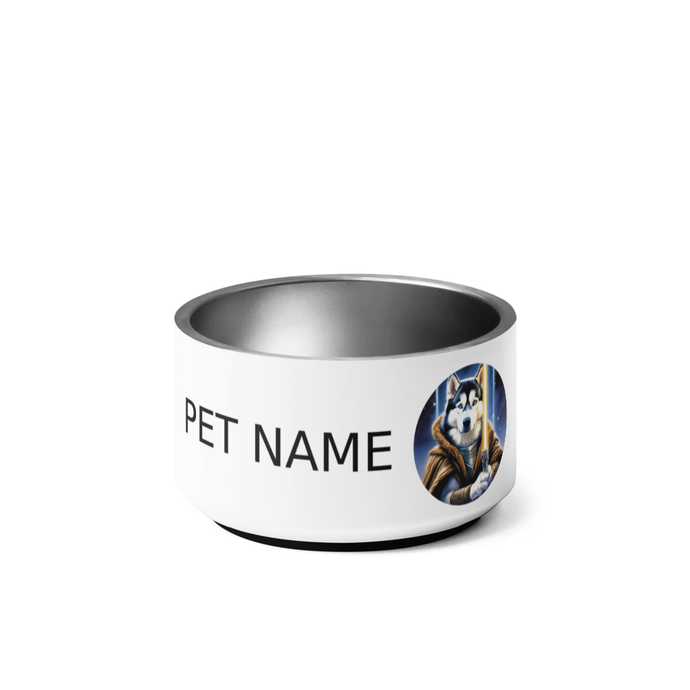 PugMug Custom Siberian Husky Pet Bowl