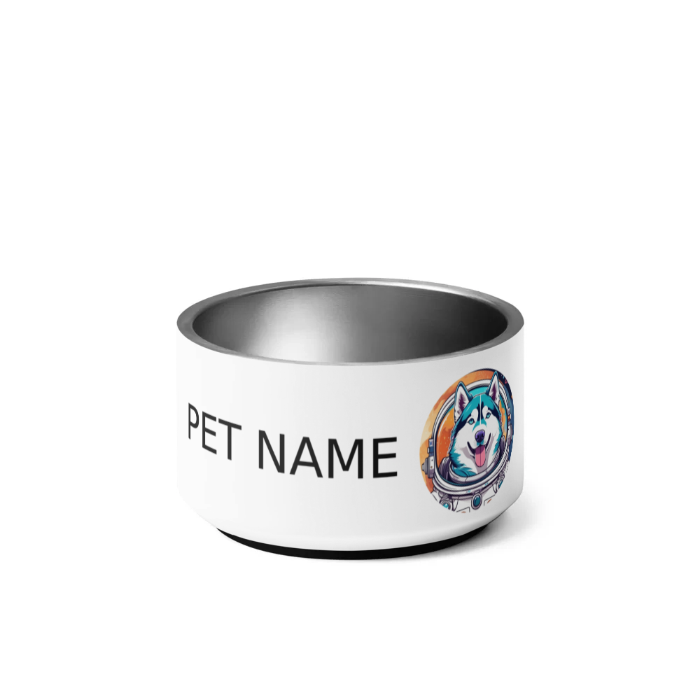 PugMug Custom Siberian Husky Pet Bowl