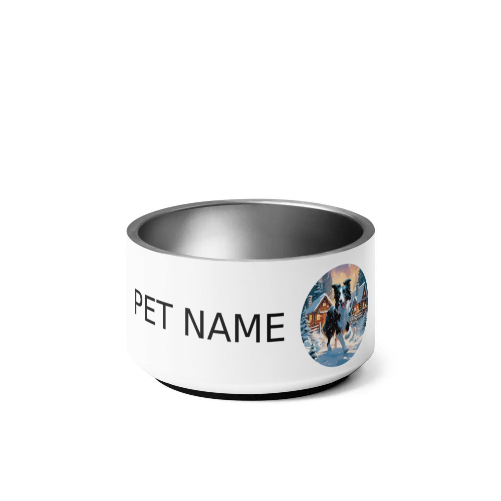 PugMug Custom Border Collie Pet Bowl