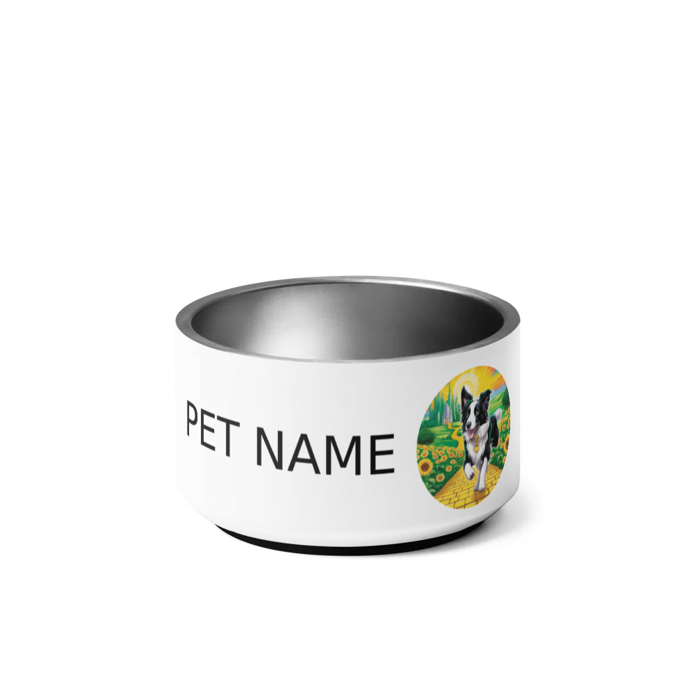 PugMug Custom Border Collie Pet Bowl