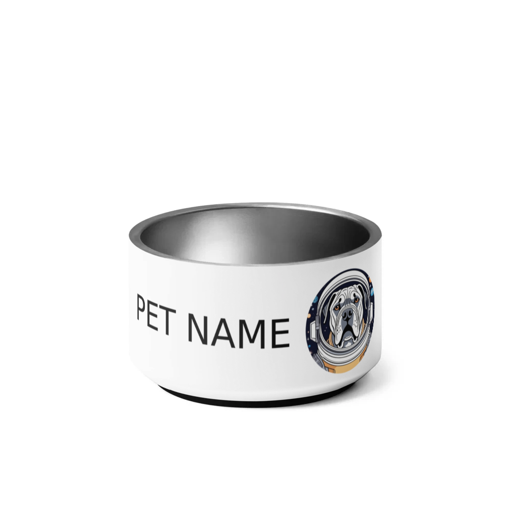 PugMug Custom Cane Corso Pet Bowl
