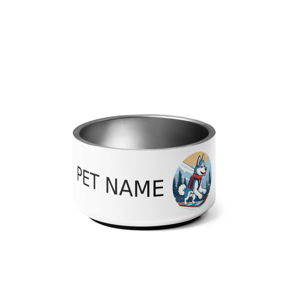 PugMug Custom Siberian Husky Pet Bowl