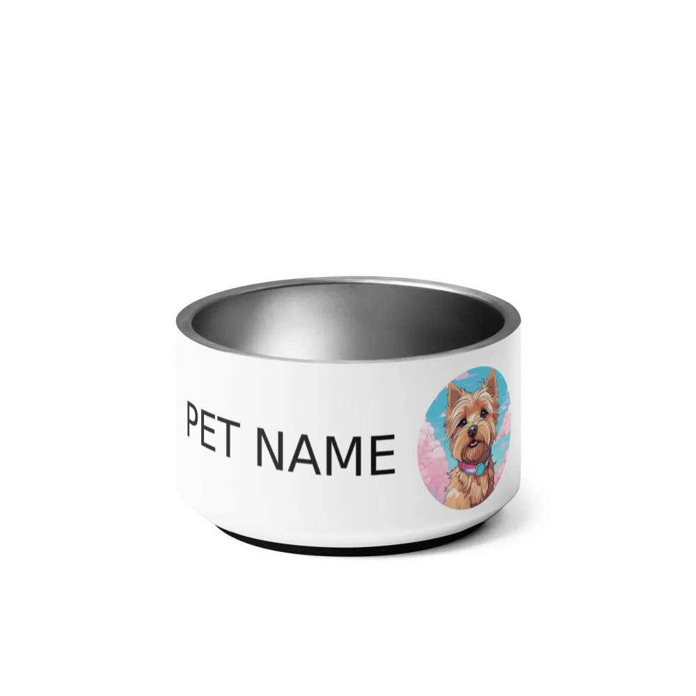 PugMug Custom Cairn Terrier Pet Bowl