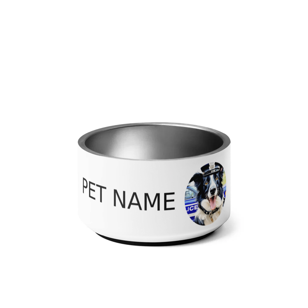 PugMug Custom Border Collie Pet Bowl