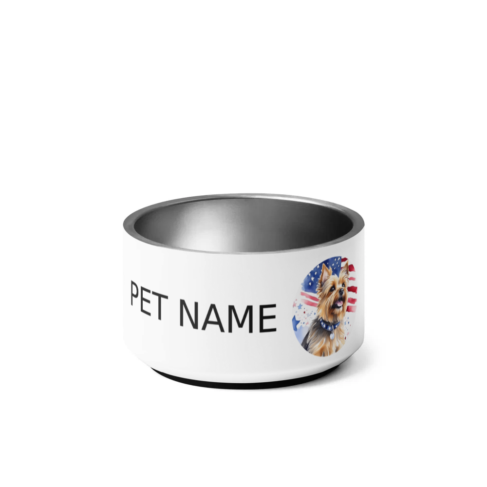 PugMug Custom Cairn Terrier Pet Bowl