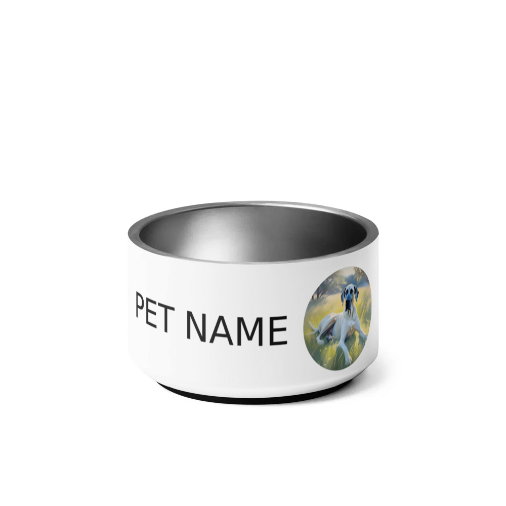 PugMug Custom Great Dane Pet Bowl