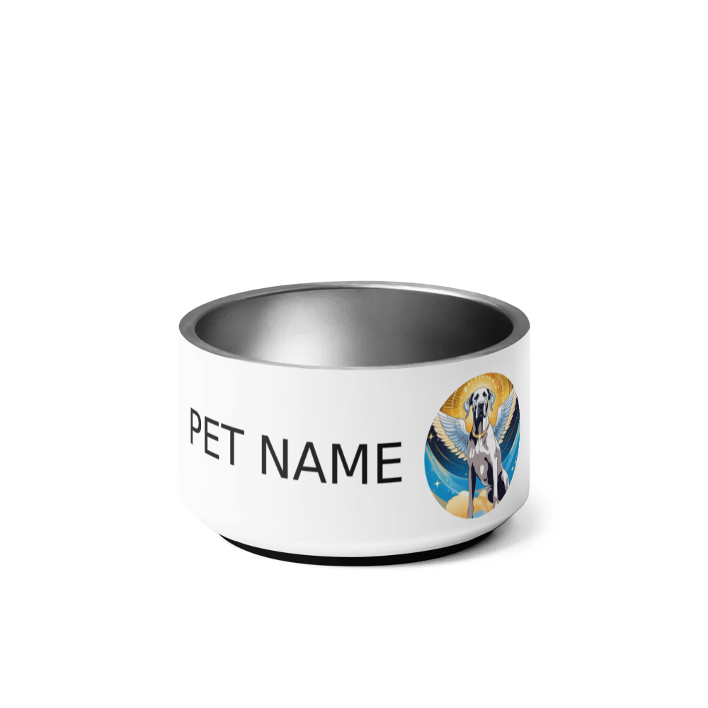 PugMug Custom Great Dane Pet Bowl