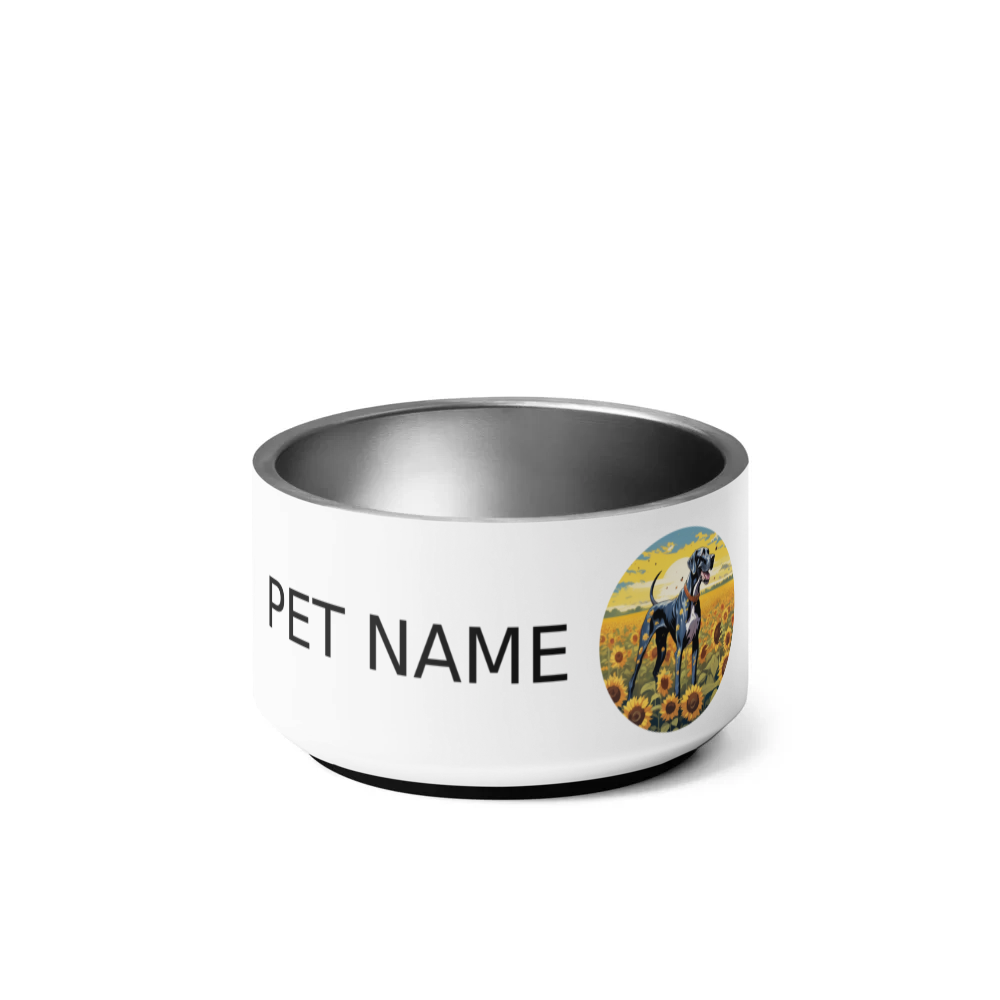 PugMug Custom Great Dane Pet Bowl