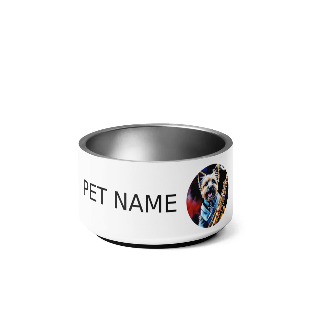 PugMug Custom Cairn Terrier Pet Bowl