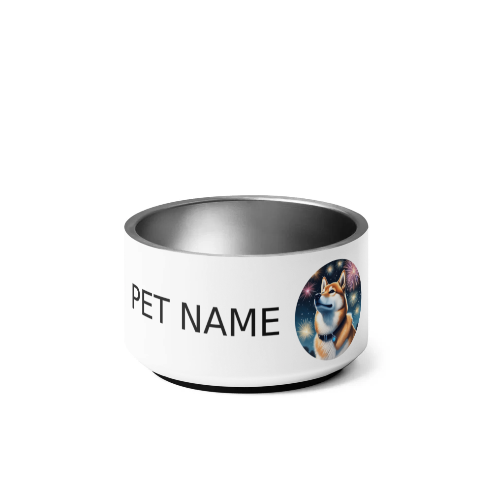 PugMug Custom Shiba Inu Pet Bowl