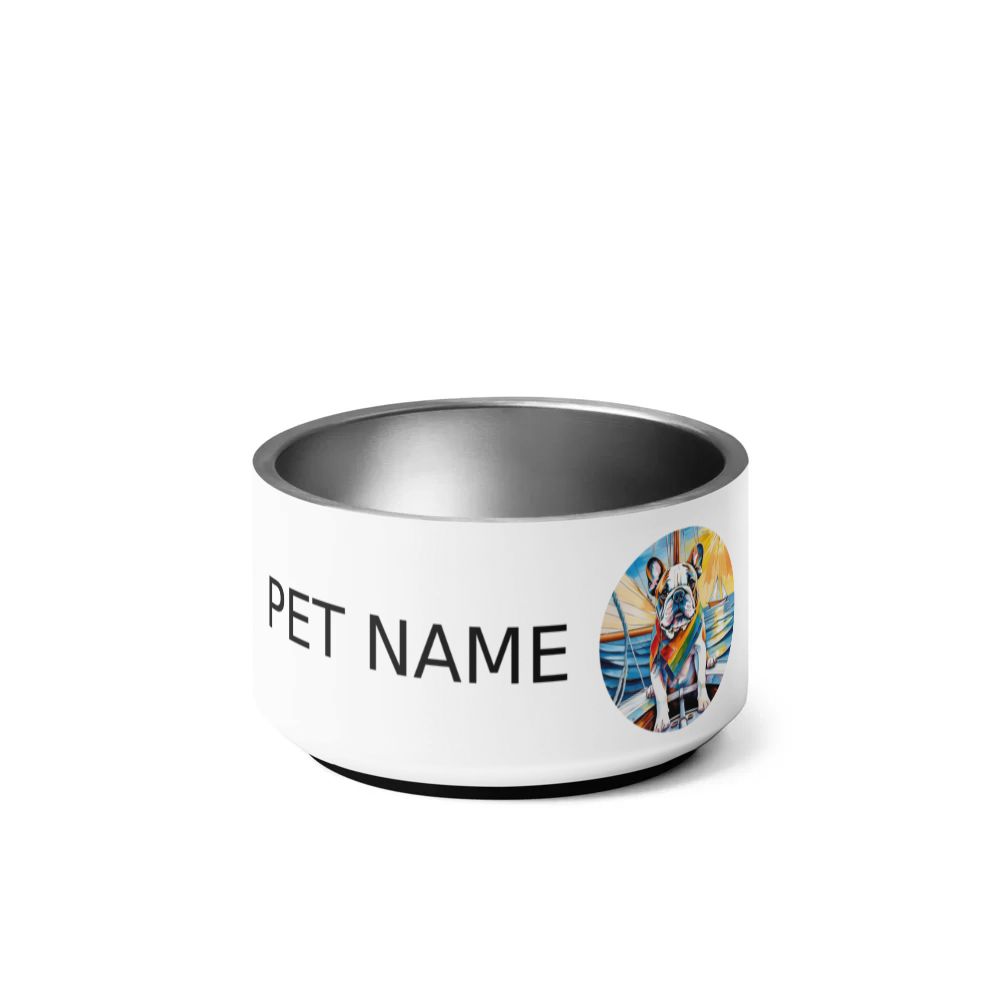 PugMug Custom Bulldog Pet Bowl