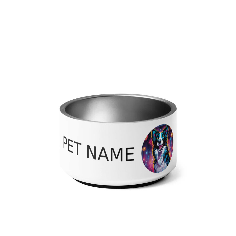 PugMug Custom Border Collie Pet Bowl