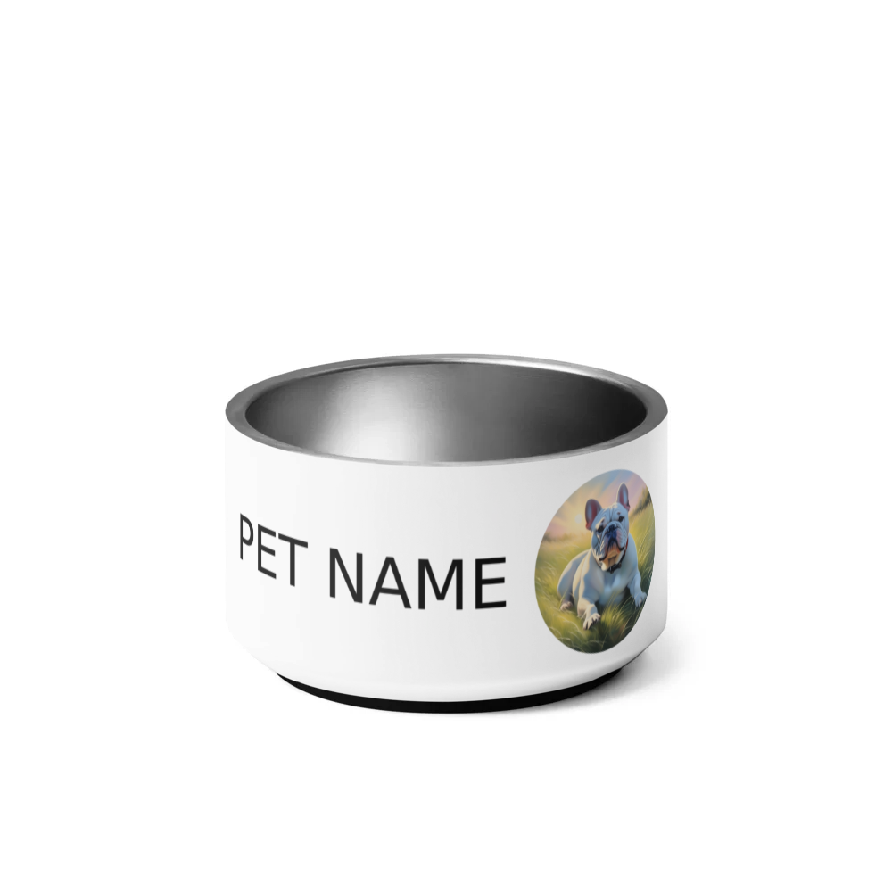PugMug Custom Bulldog Pet Bowl