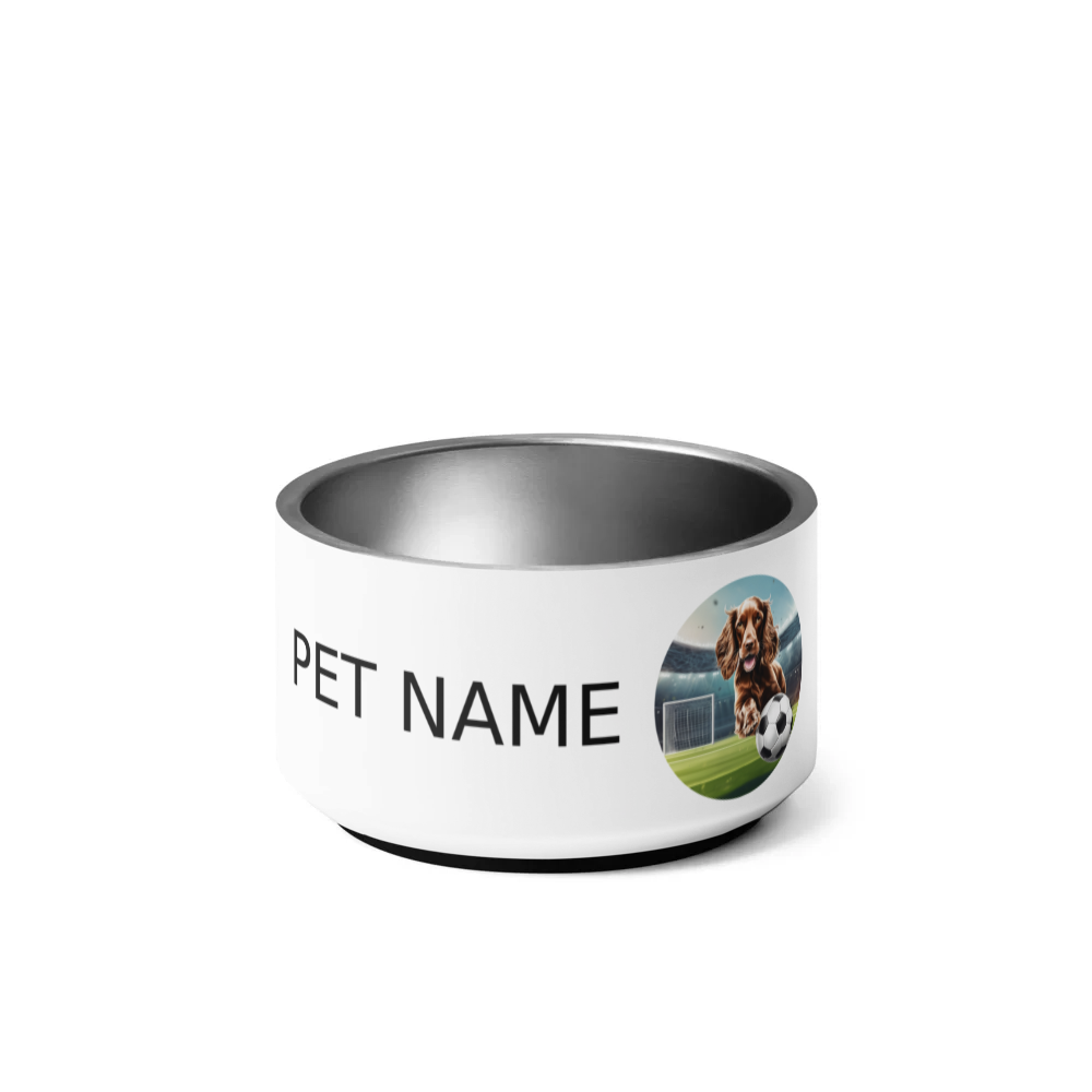 PugMug Custom English Cocker Spaniel Pet Bowl