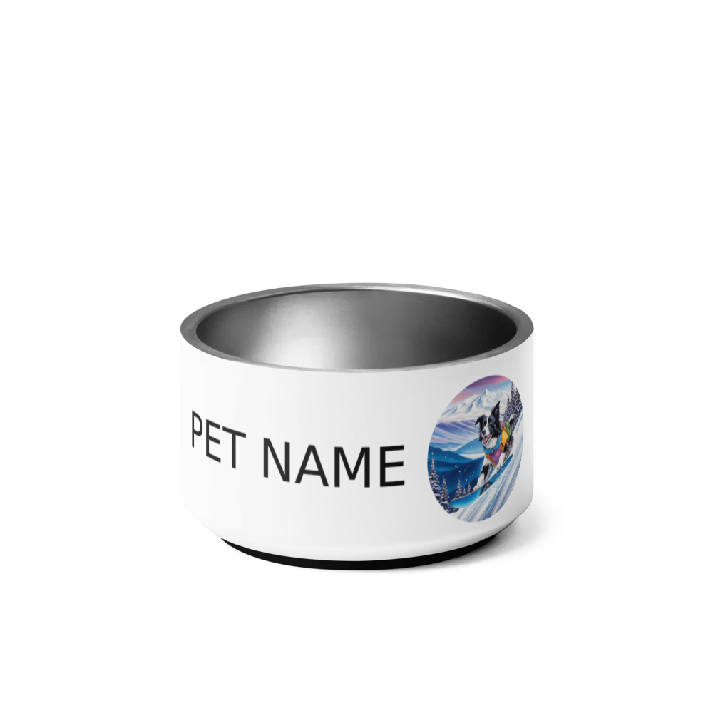 PugMug Custom Border Collie Pet Bowl