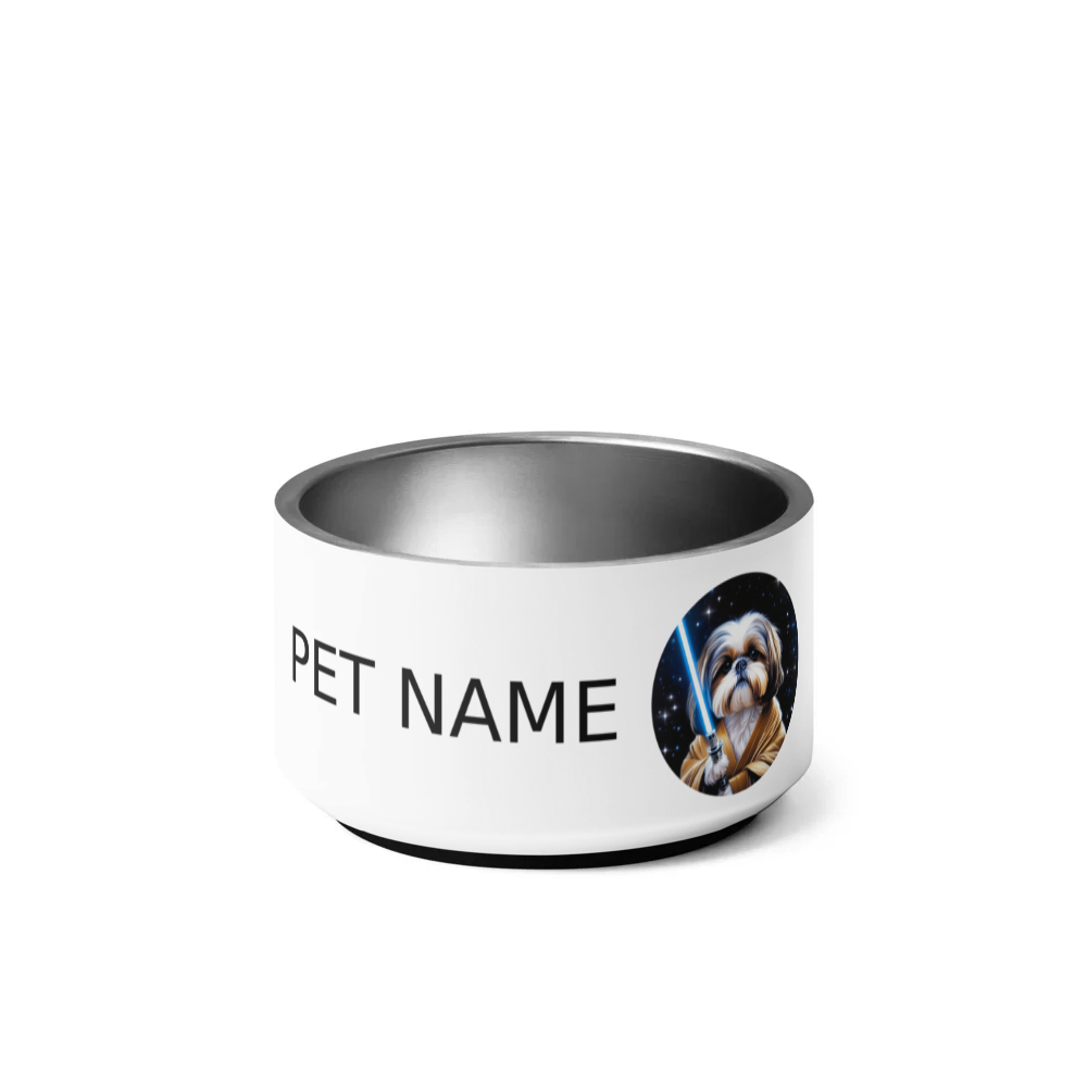 PugMug Custom Shih Tzu Pet Bowl