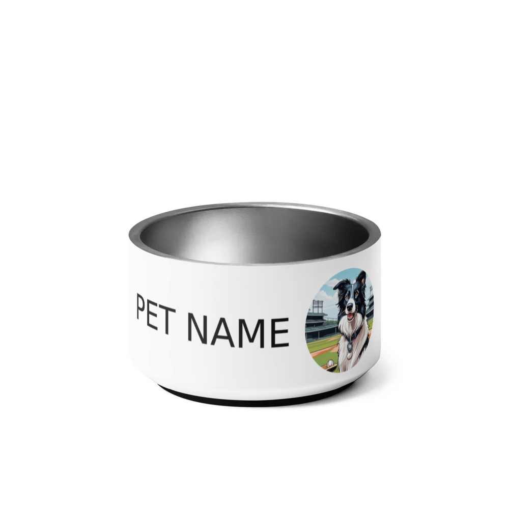 PugMug Custom Border Collie Pet Bowl