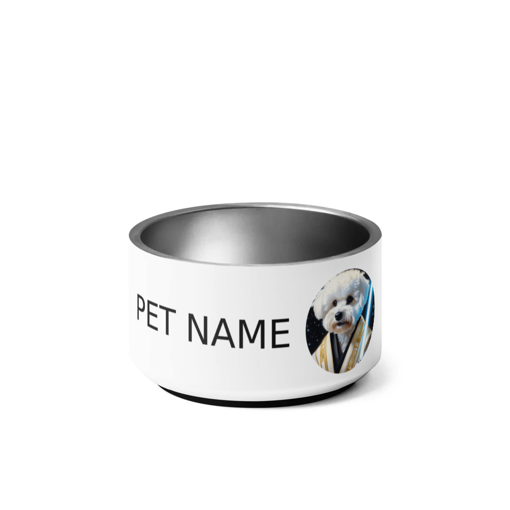 PugMug Custom Bichons Frise Pet Bowl