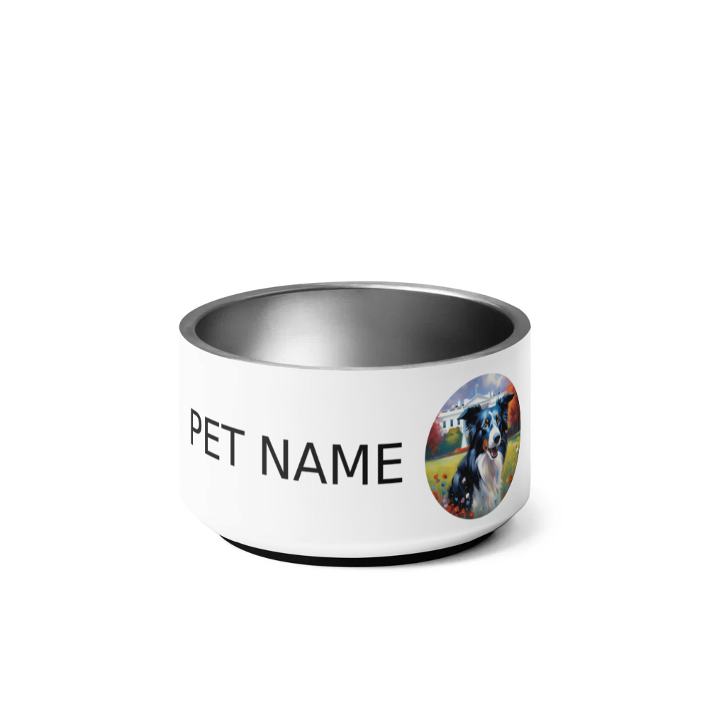 PugMug Custom Border Collie Pet Bowl