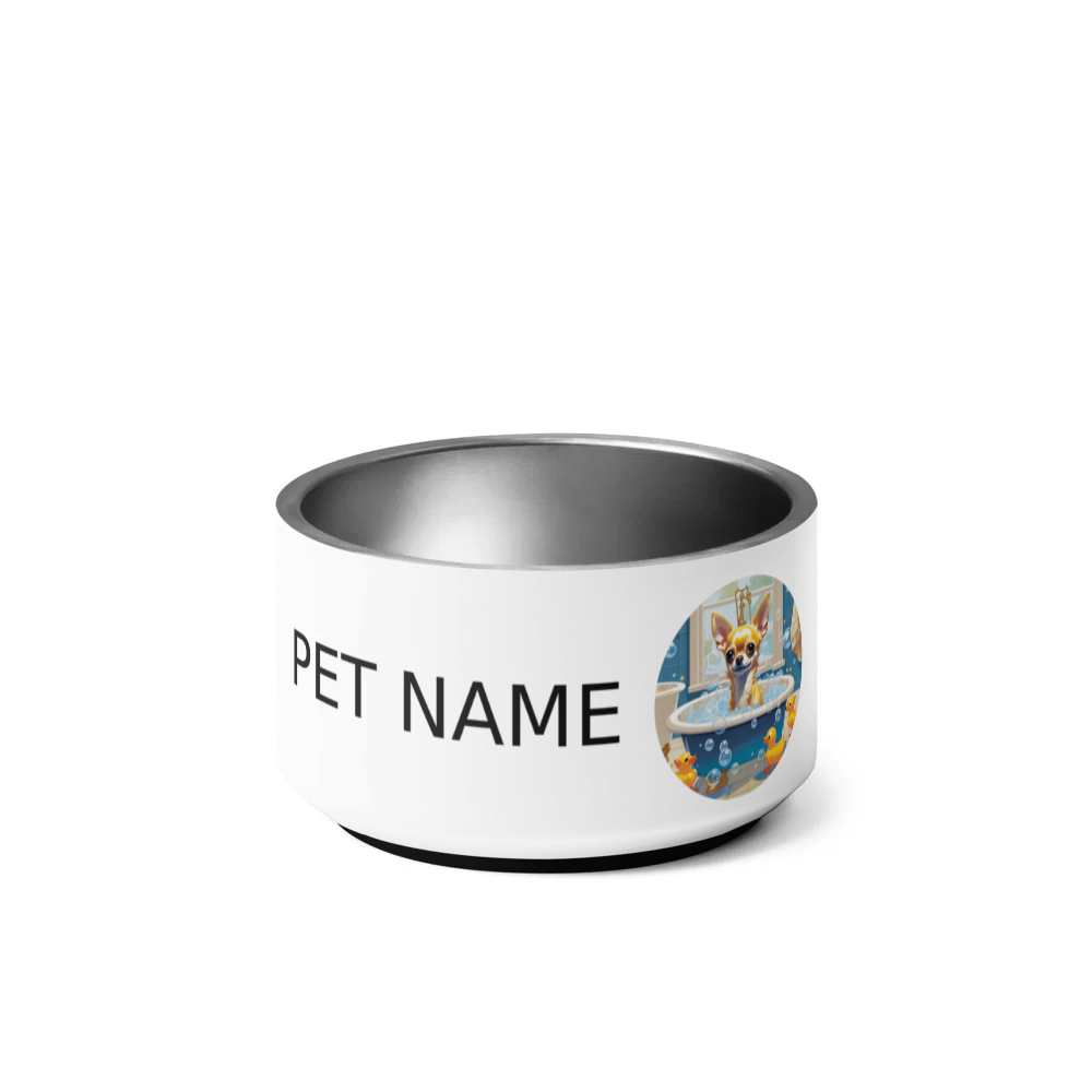 PugMug Custom Chihuahua Pet Bowl