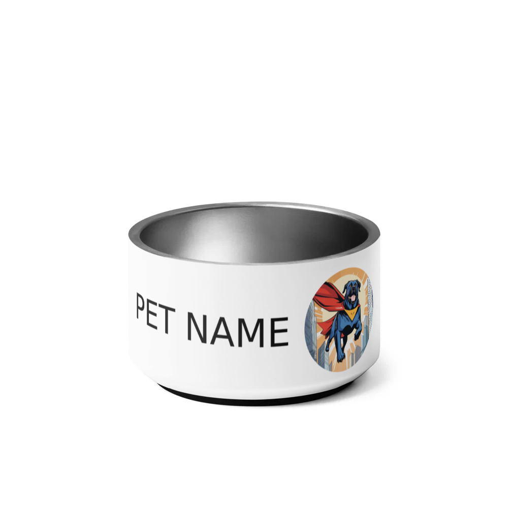 PugMug Custom Mastiff Pet Bowl