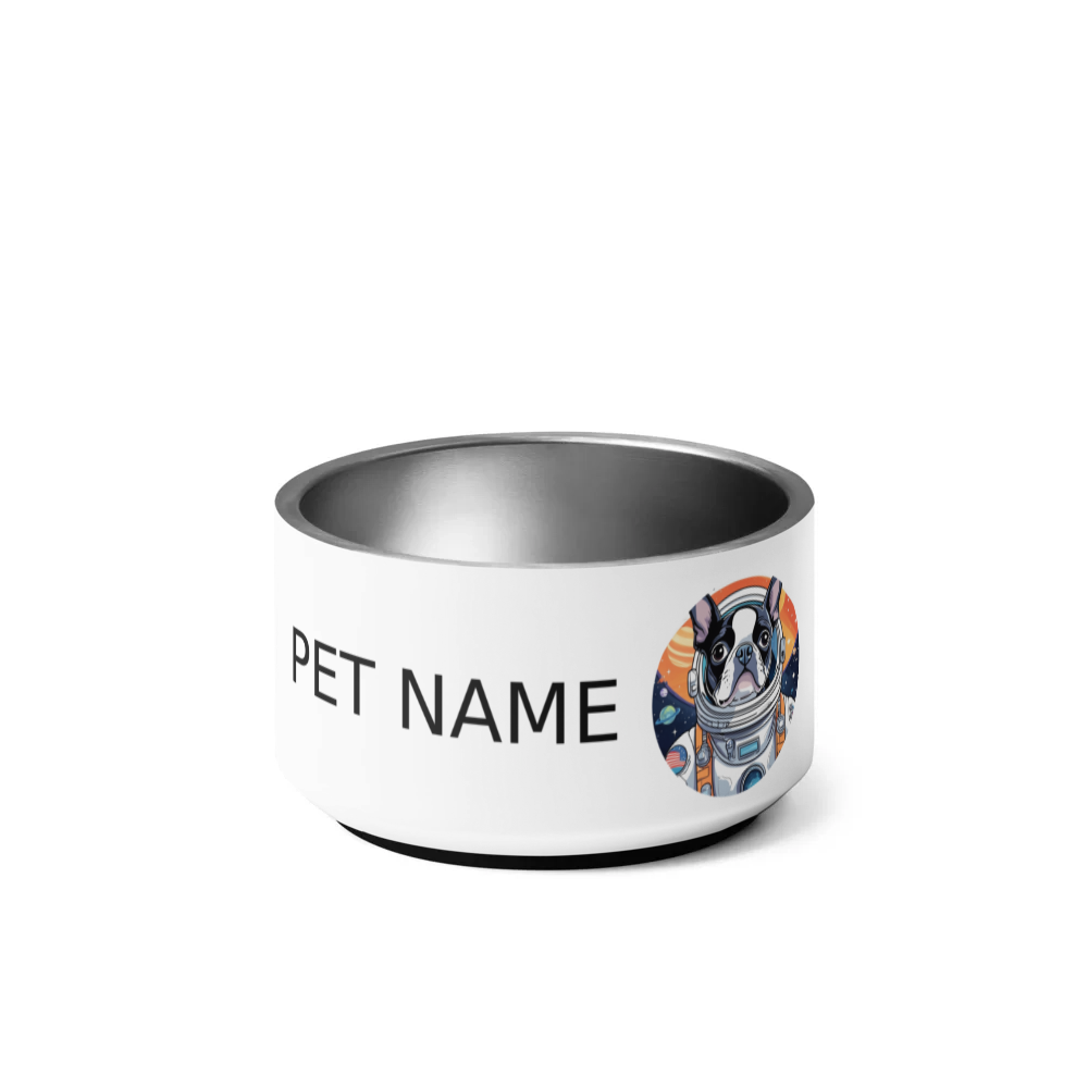 PugMug Custom Boston Terrier Pet Bowl