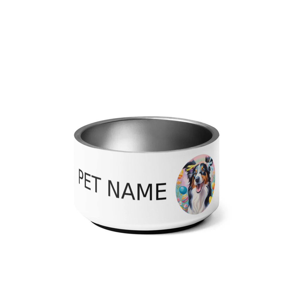 PugMug Custom Border Collie Pet Bowl