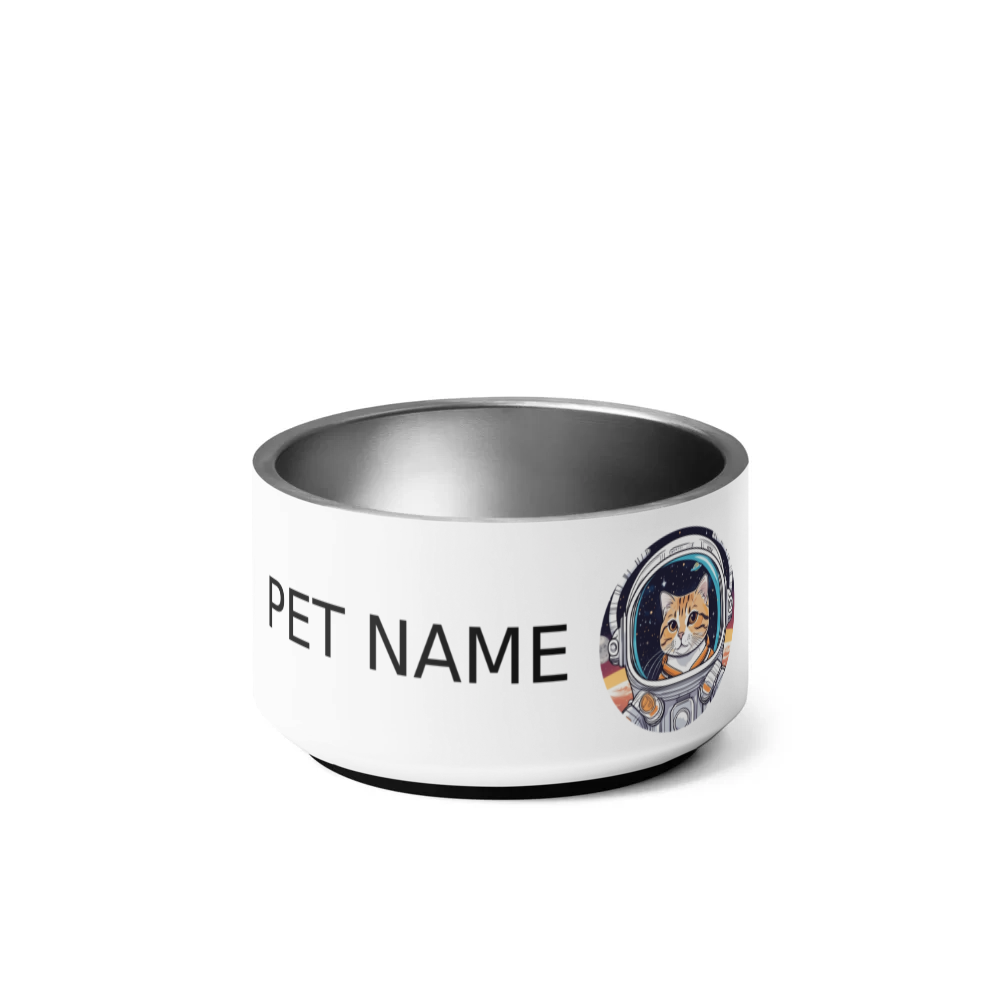 PugMug Custom Tabby Scottish Fold Cat Pet Bowl