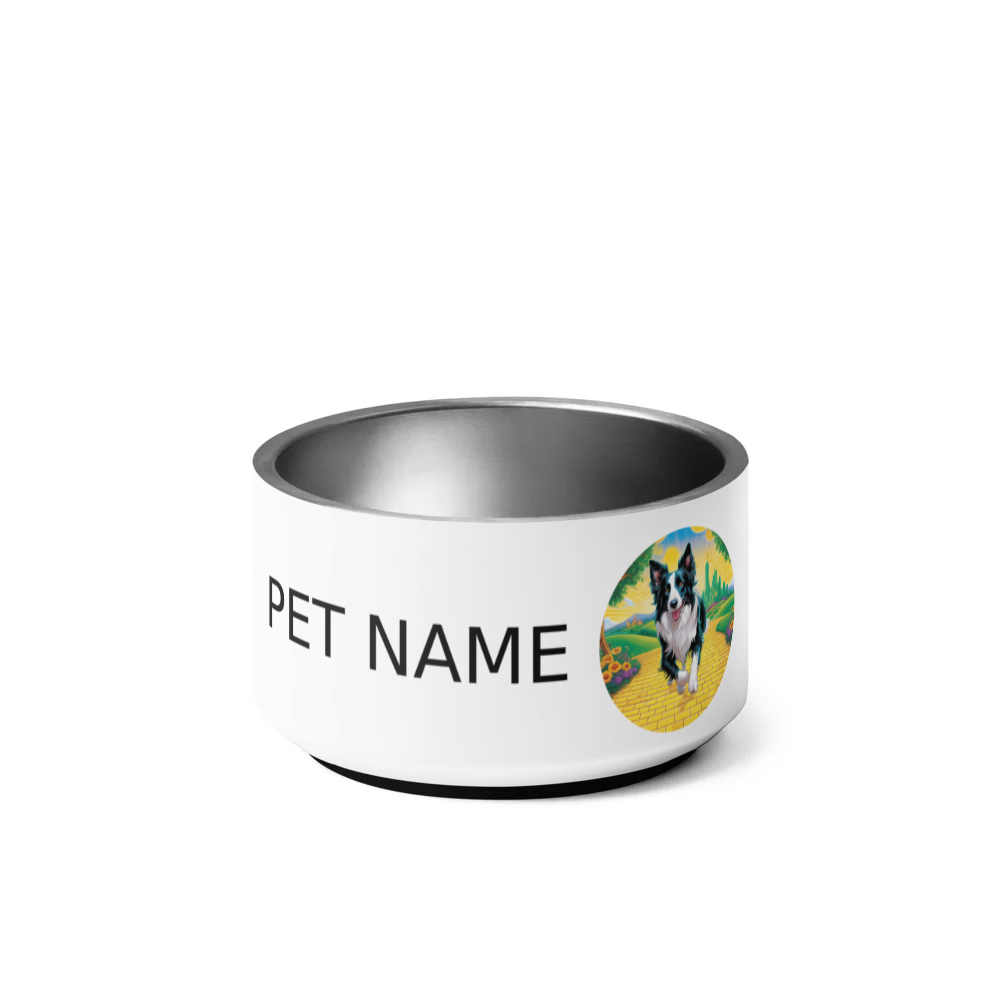 PugMug Custom Border Collie Pet Bowl