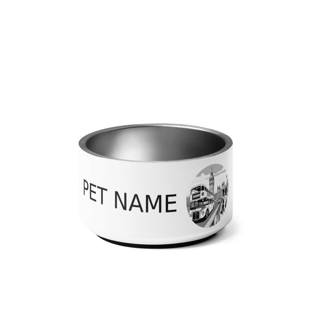 PugMug Custom Border Collie Pet Bowl