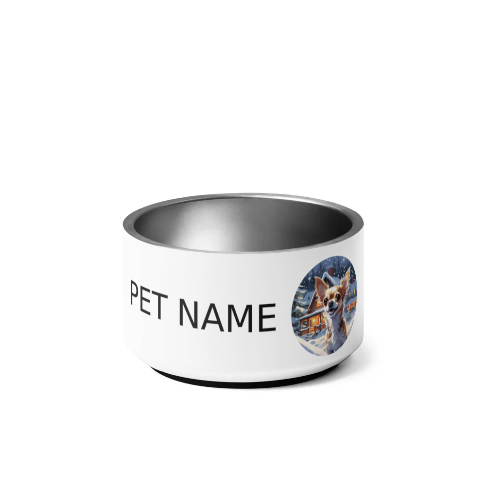 PugMug Custom Chihuahua Pet Bowl