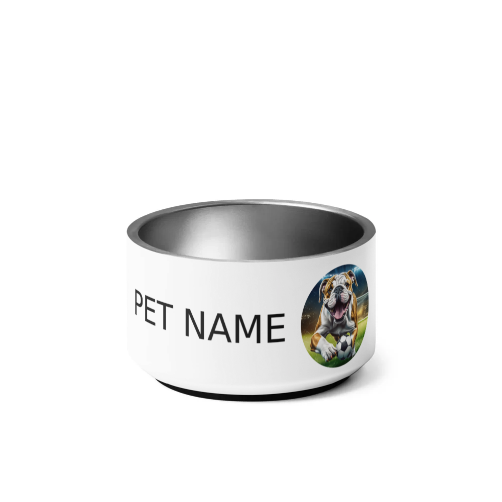 PugMug Custom Bulldog Pet Bowl
