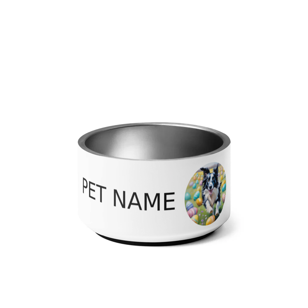 PugMug Custom Border Collie Pet Bowl