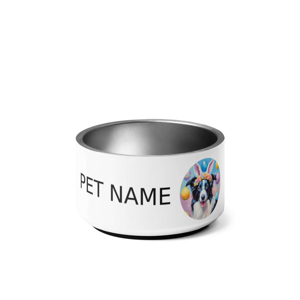 PugMug Custom Border Collie Pet Bowl