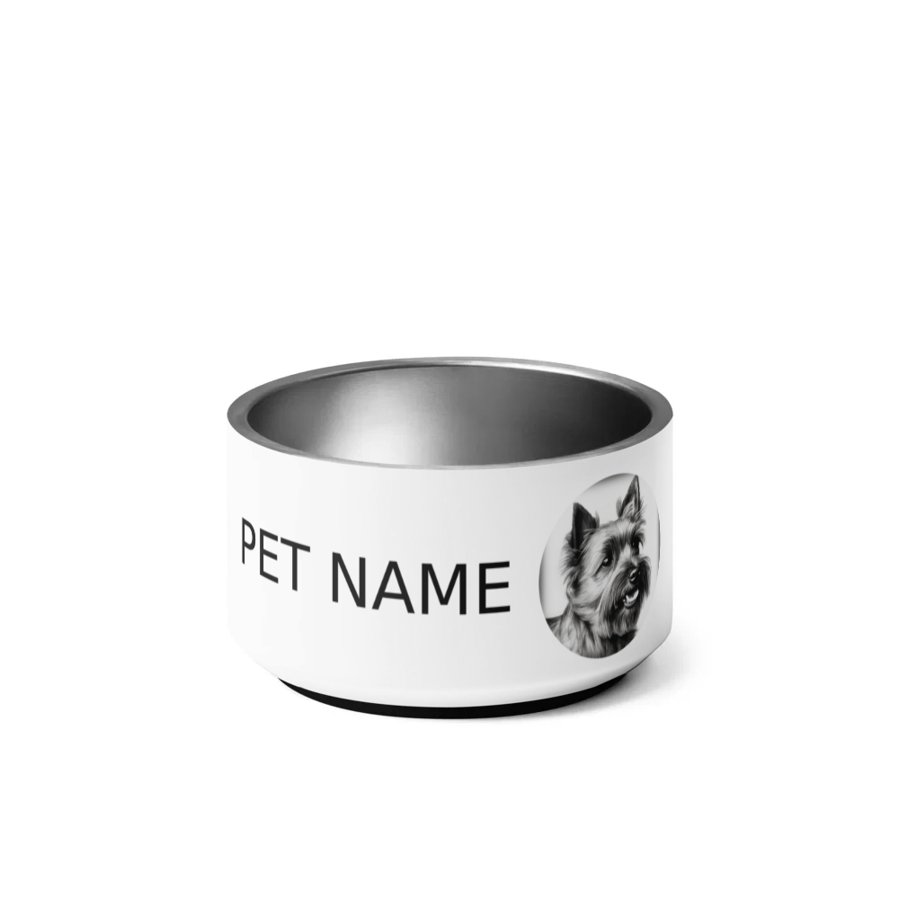 PugMug Custom Cairn Terrier Pet Bowl