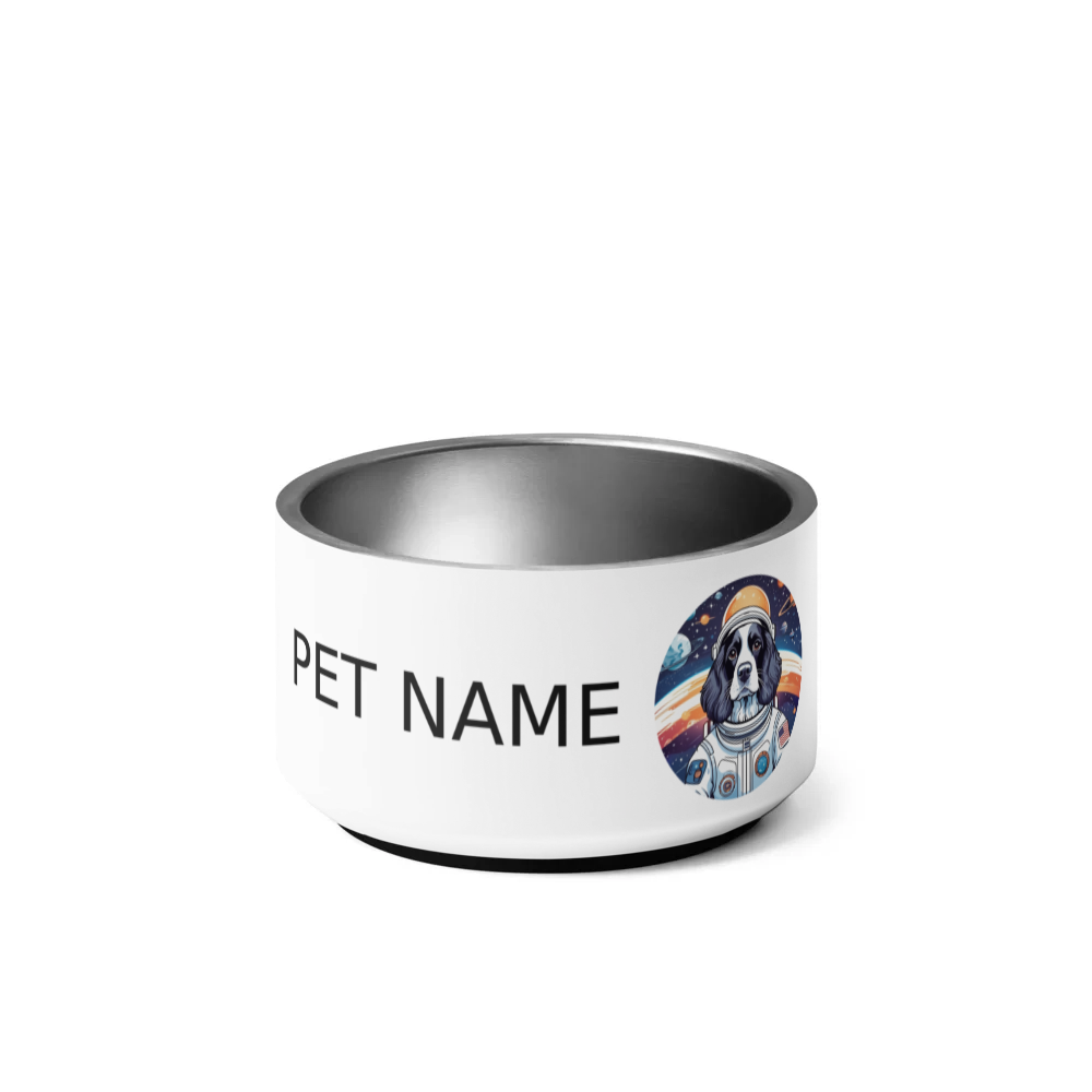 PugMug Custom English Cocker Spaniel Pet Bowl