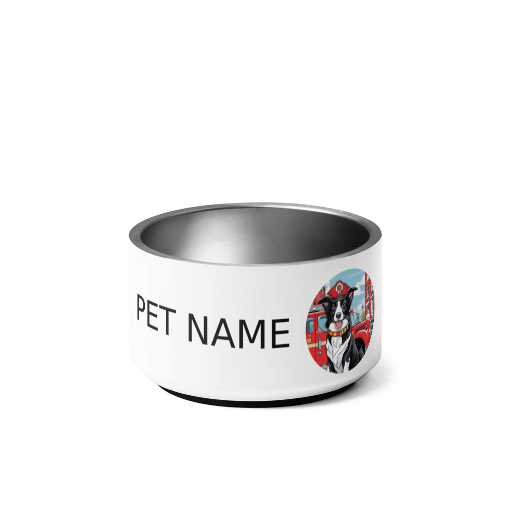 PugMug Custom Border Collie Pet Bowl