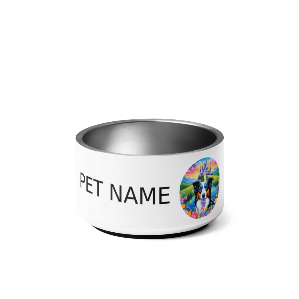 PugMug Custom Border Collie Pet Bowl