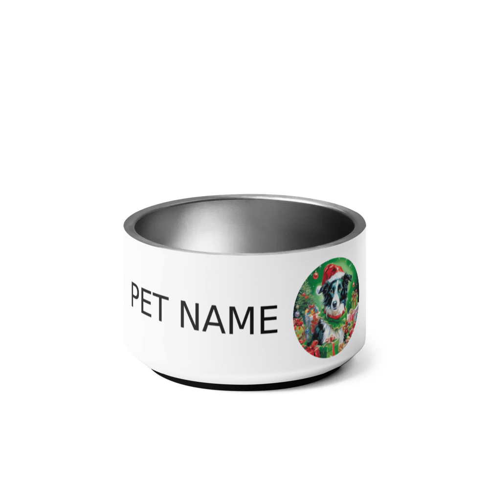 PugMug Custom Border Collie Pet Bowl