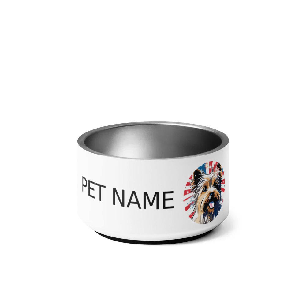 PugMug Custom Cairn Terrier Pet Bowl