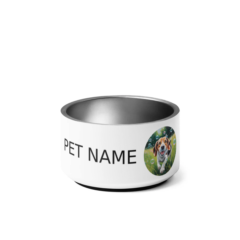 PugMug Custom Beagle Pet Bowl