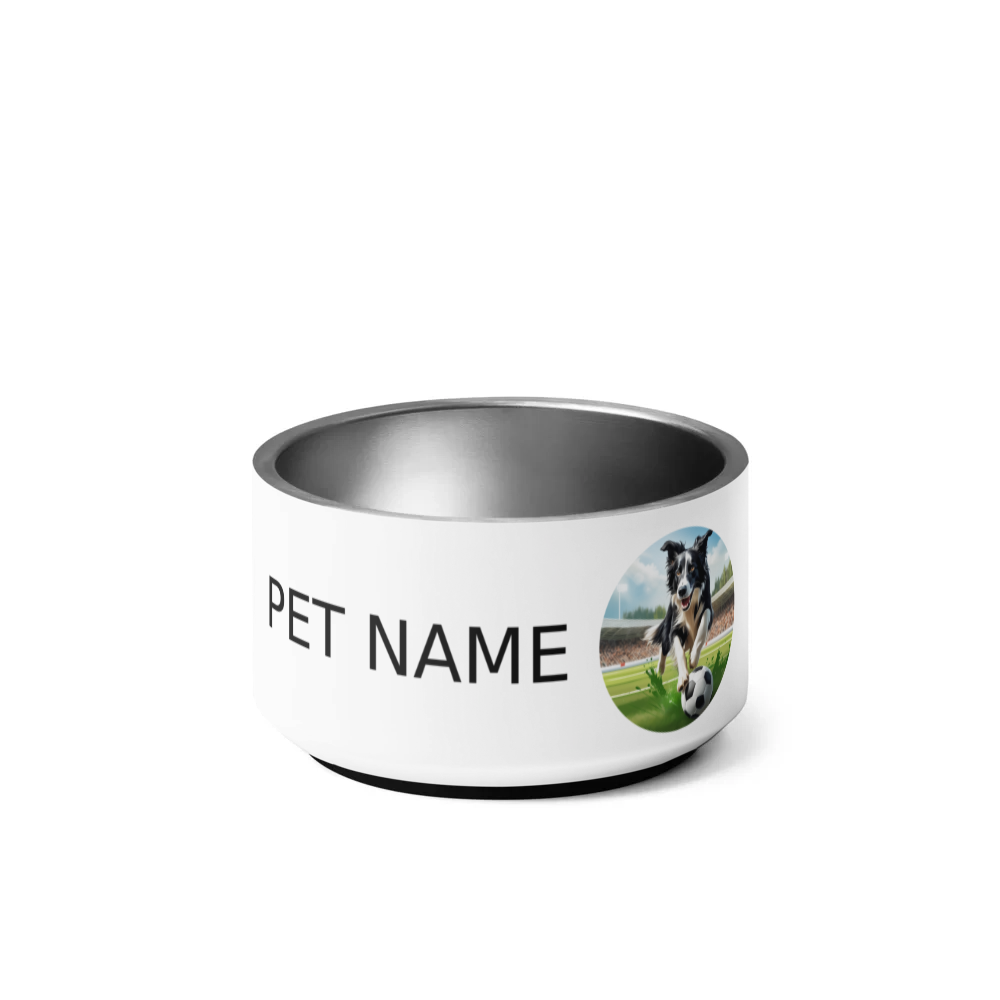 PugMug Custom Border Collie Pet Bowl